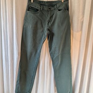 GAP Flex Green Straight Fit Jeans 34/32